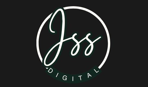 JSS Digital Marketing Agency Logo in Black and White